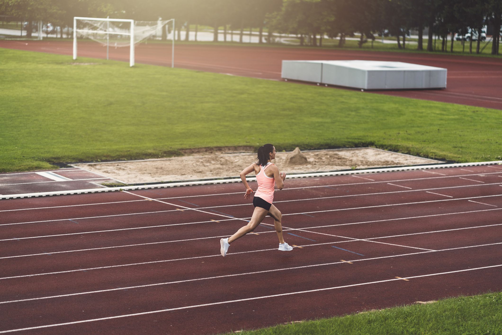 Interval training discount for distance runners