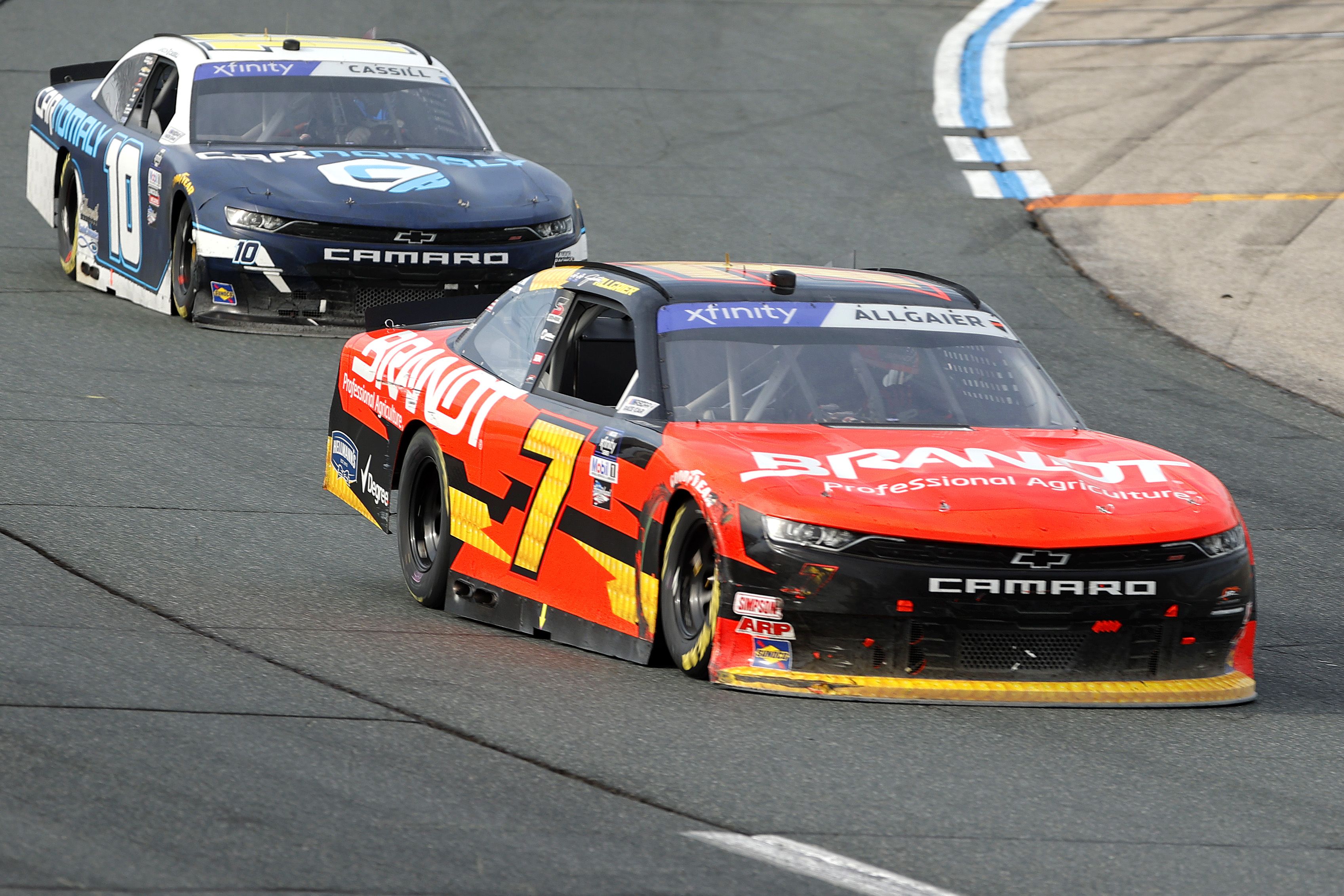 Justin Allgaier Closes in on NASCAR Xfinity Points Lead with Win at New Hampshire