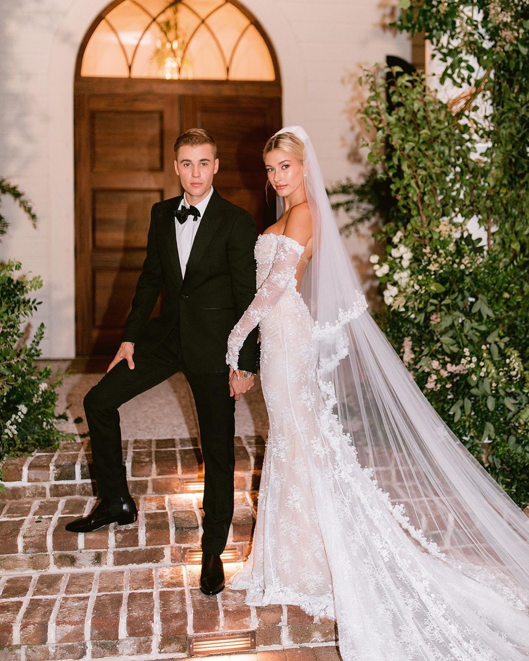 Vestido de novia 2025 de hailey bieber