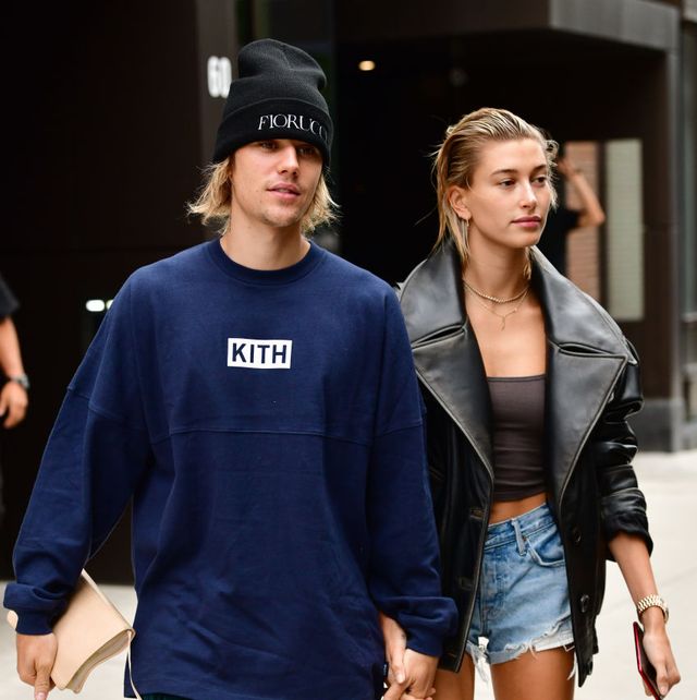 Justin Bieber and Hailey Baldwin wear matching outfits