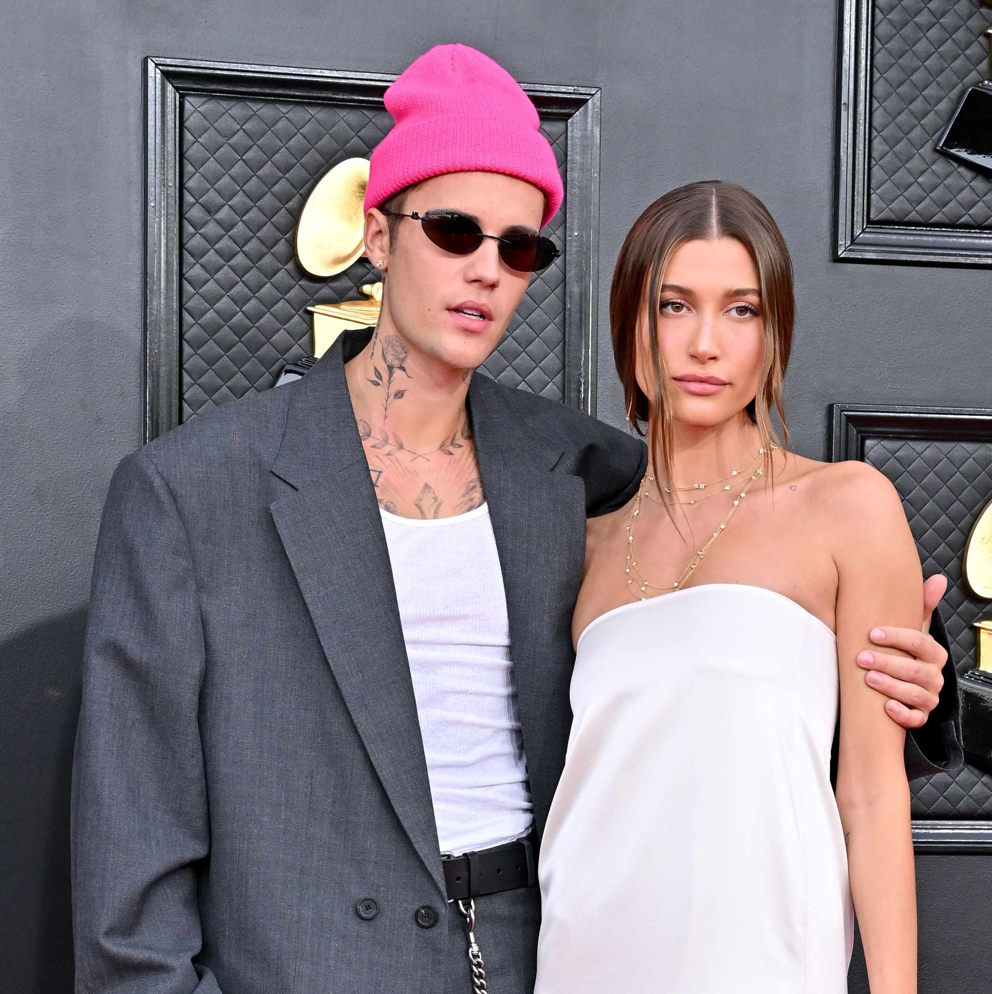 Justin and Hailey Bieber 