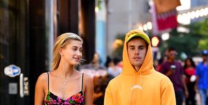 Hailey Baldwin en Justin Bieber in New York