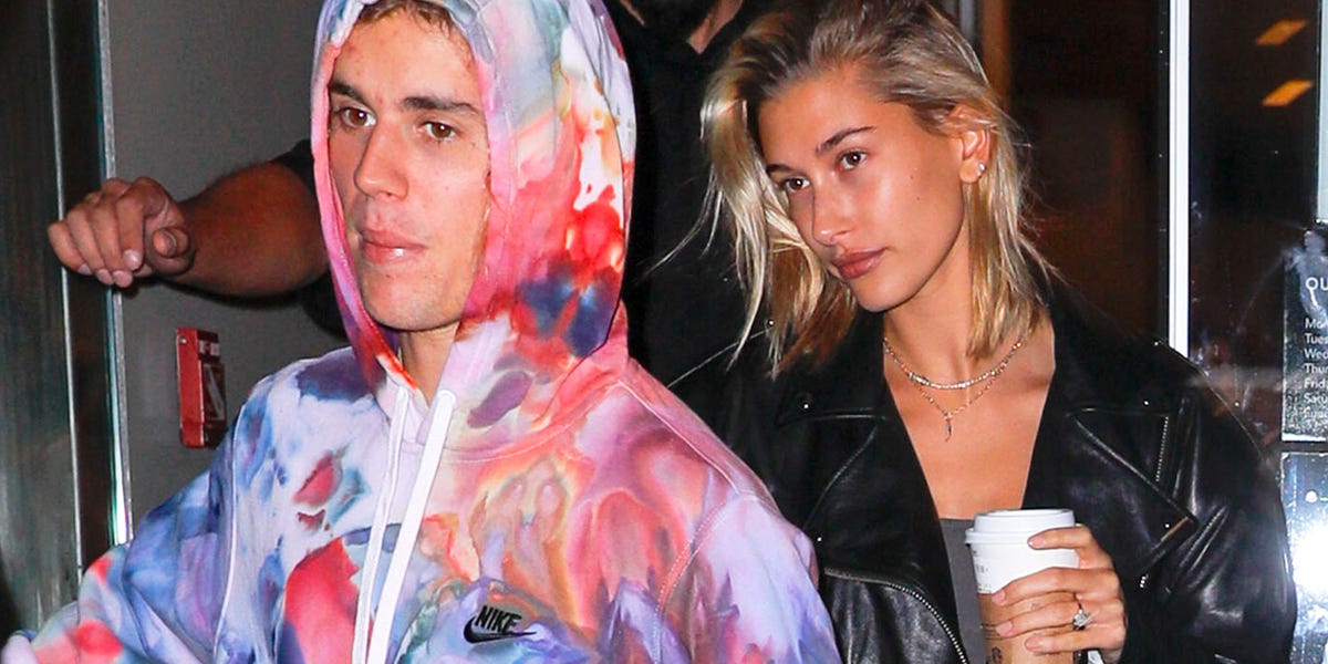 Justin Bieber Is a Walking Art Project on Date With Hailey Baldwin