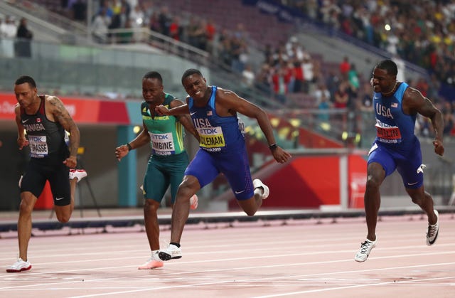Christian Coleman, campeón mundial 100m lisos
