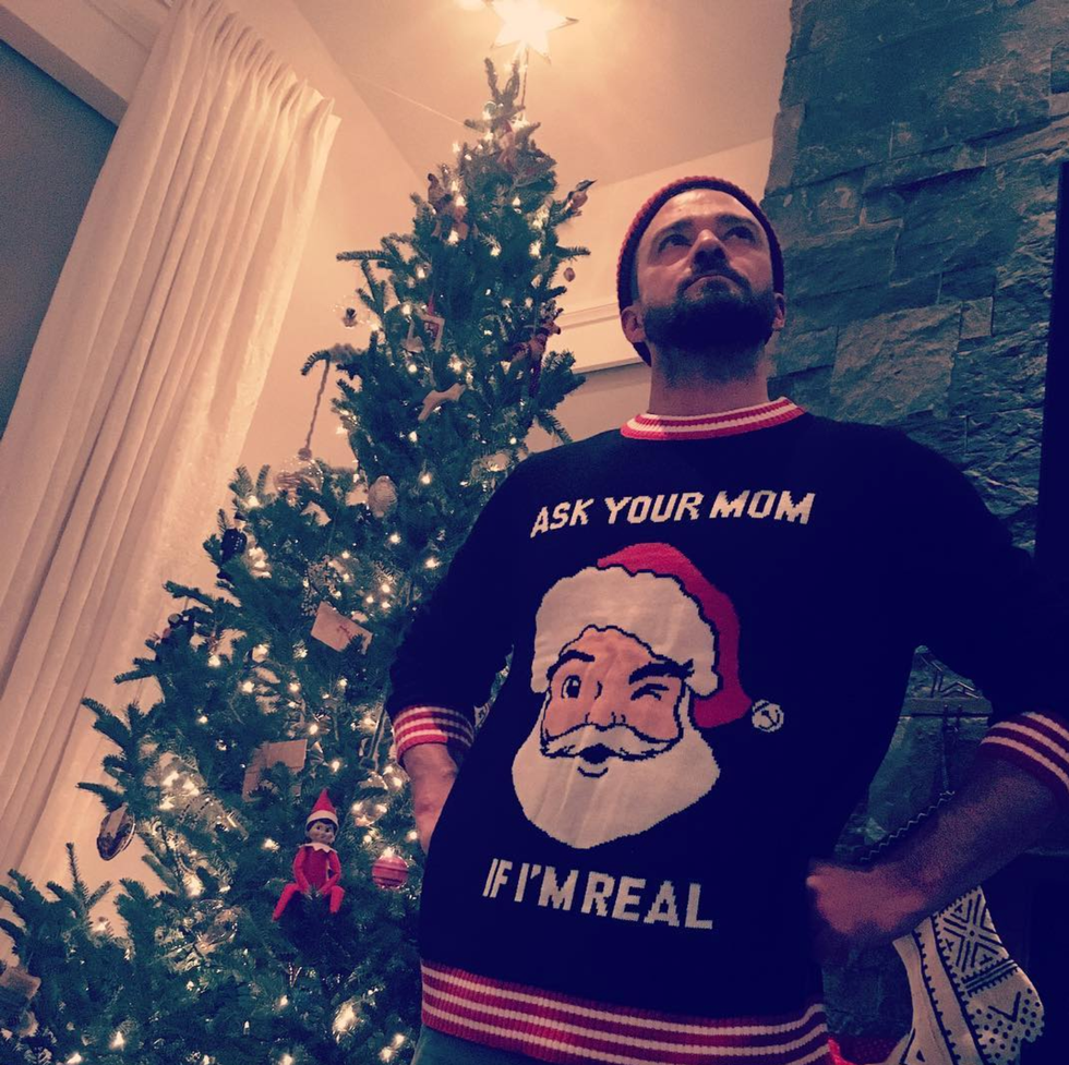 26 Photos of Famous People Celebrating Christmas