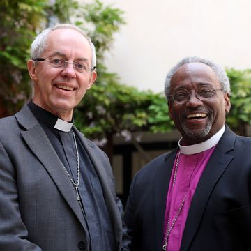 Archbishop of Canterbury Justin Welby and Bishop Michael Curry