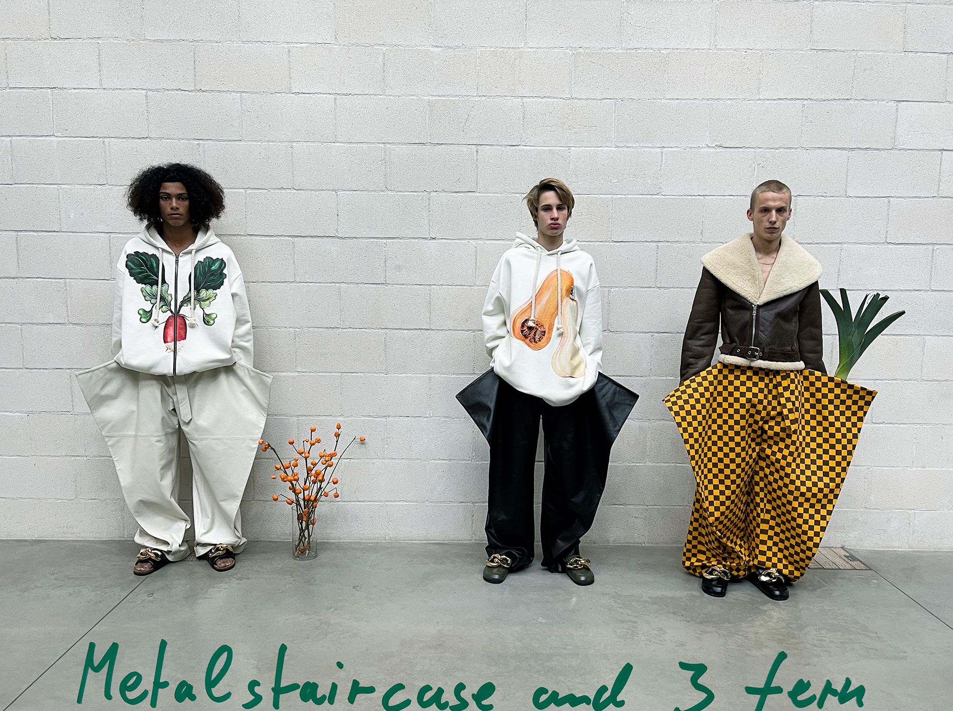 JW Anderson and his creative showroom choices