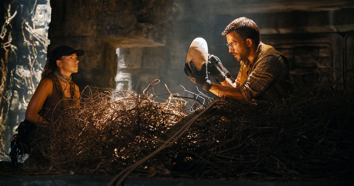 Jurassic World Rebirth' Trailer Shows Scarlett Johansson Battling Dinos