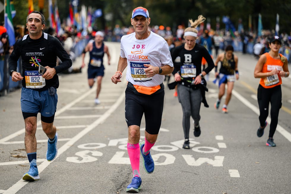 joseph david drake running the nyc marathon in 2021
