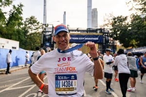 joseph david drake running the nyc marathon in 2021