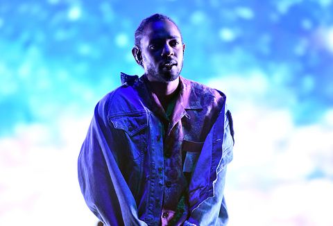 indio, ca   april 13  rapper kendrick lamar performs as a special guest on the coachella stage during week 1, day 1 of the coachella valley music and arts festival on april 13, 2018 in indio, california  photo by scott dudelsongetty images for coachella