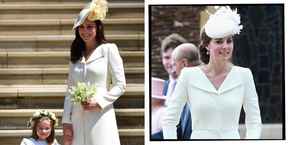 Kate Middleton Alexander McQueen coat dress | ELLE UK