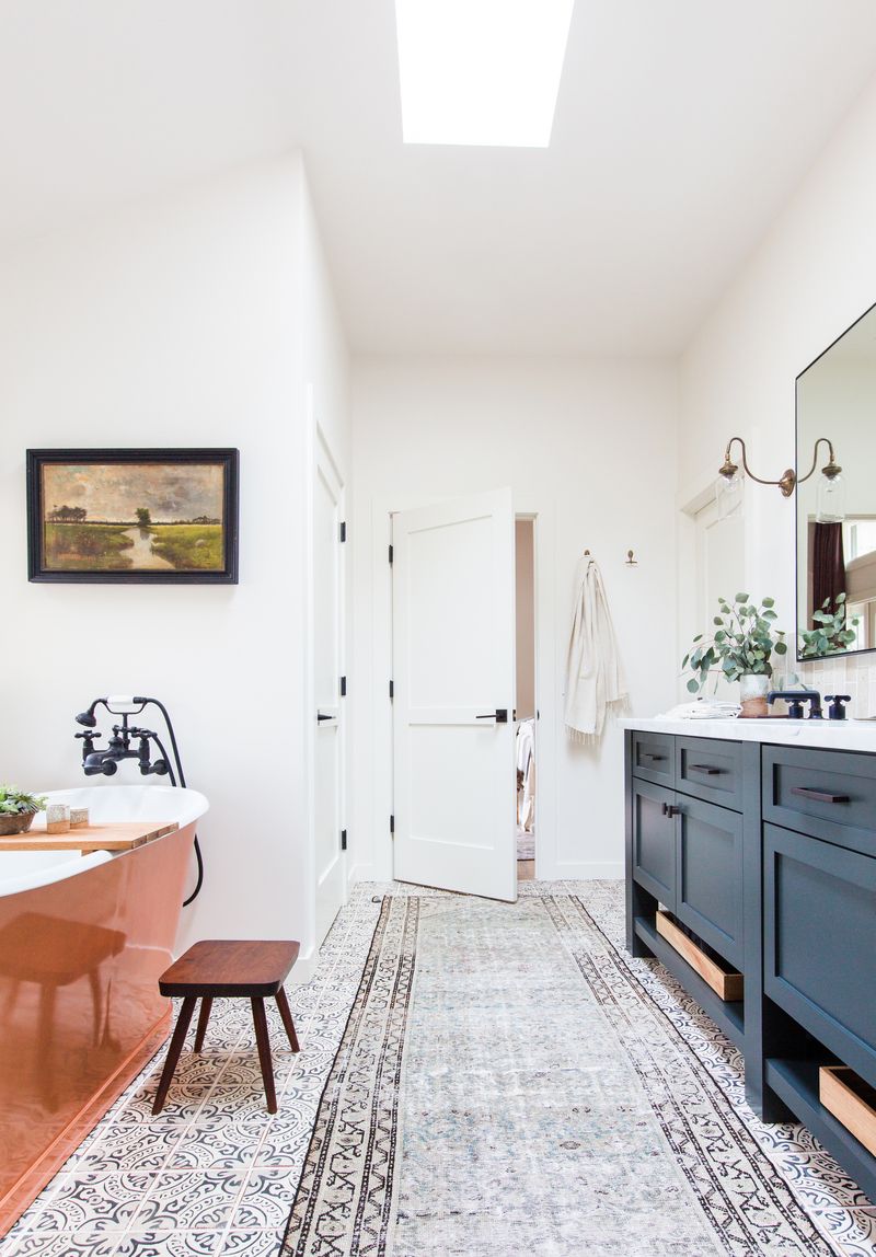 REVEAL: 7 Bloggers' Colorful Bathroom Remodels | OBLIQUE NEW YORK