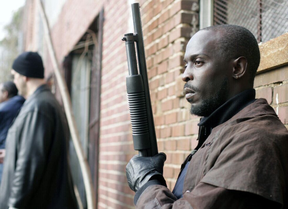 michael k williams as omar little the wire