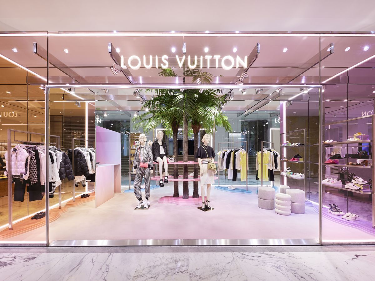 POP-professor: Louis Vuitton etalage bij de Bijenkorf Rotterdam