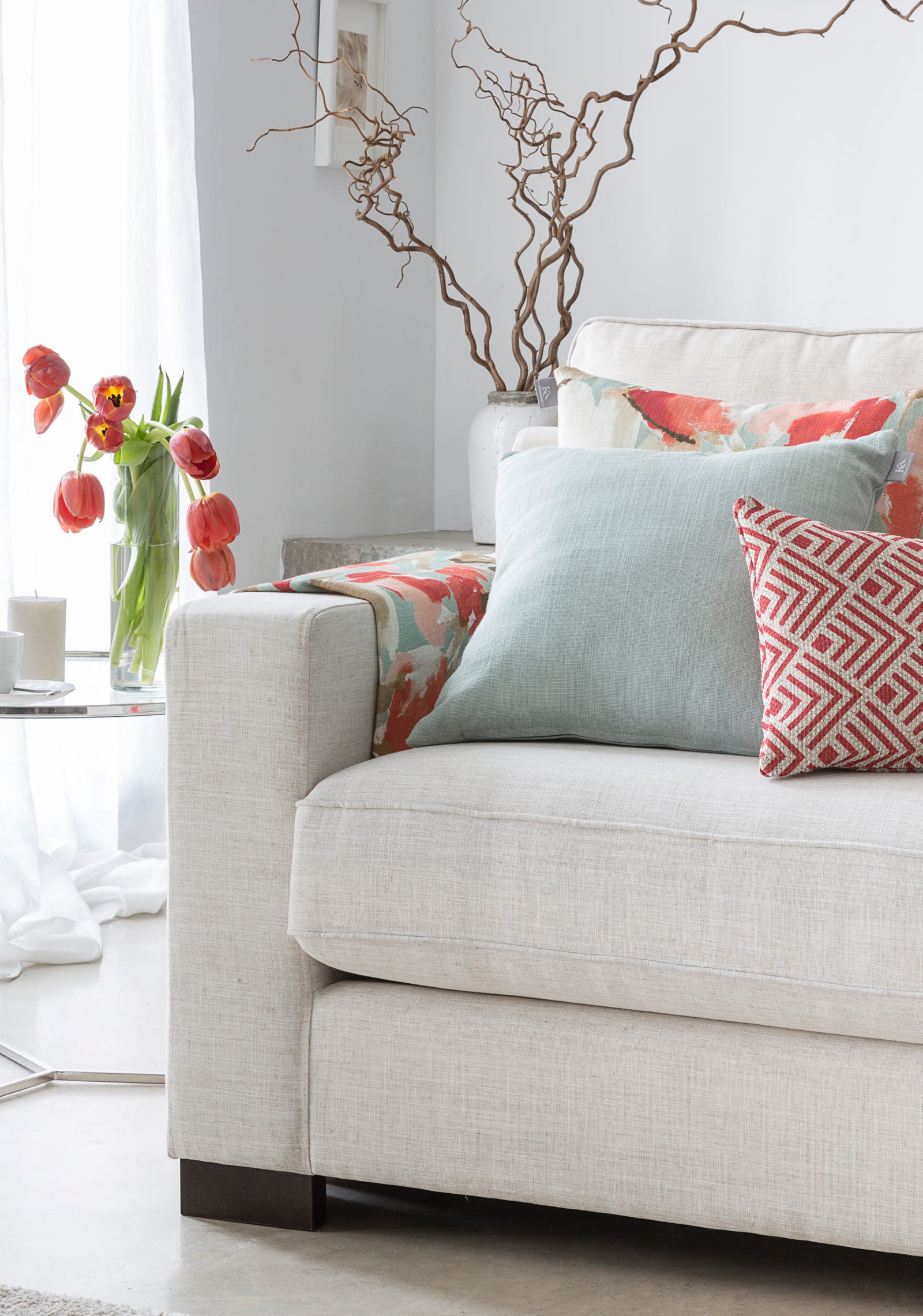 ideas diy cómo decorar con ramas del campo jarrón