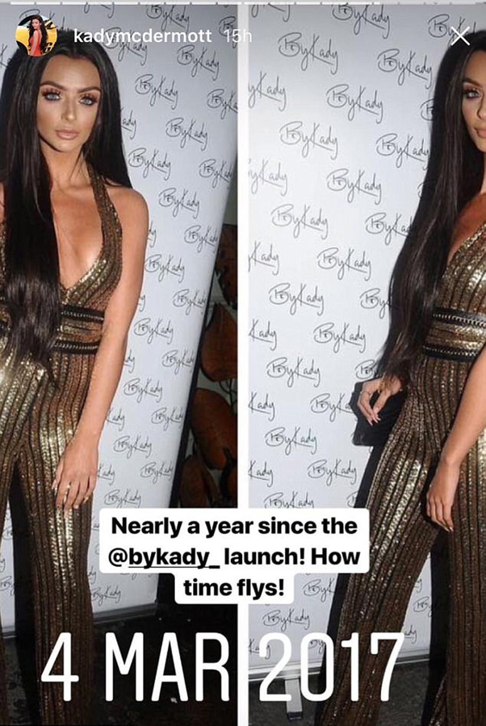 Was Kady McDermott having a dig at Amber Davies with this Instagram post?