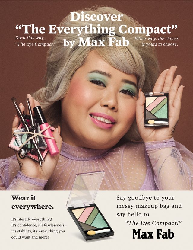vintage cosmetics compact advertisement