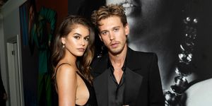 kaia gerber and austin butler at w magazine's annual best performances party