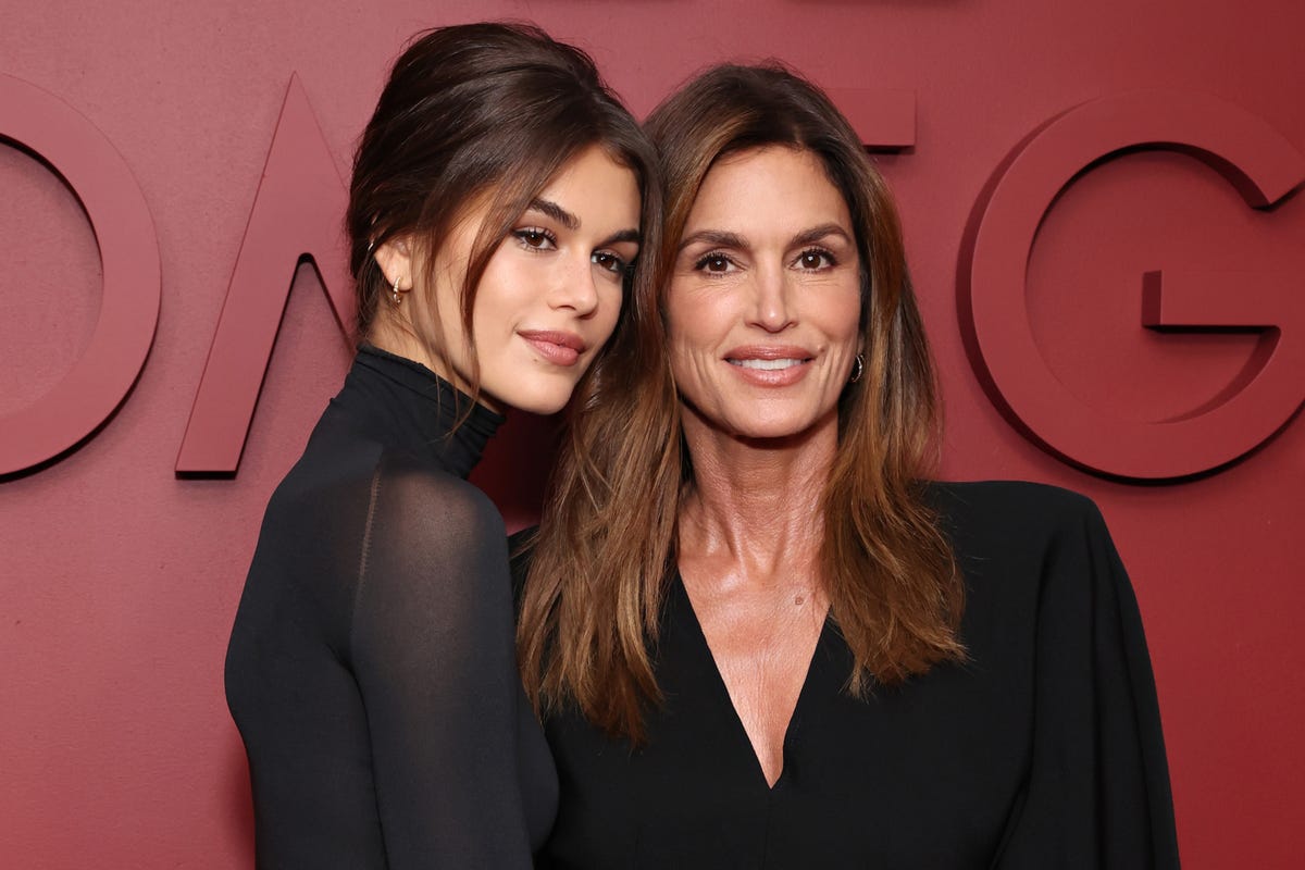 Cindy Crawford y Kaia Gerber se visten igual