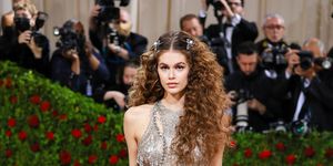 kaia gerber attends the 2022 met gala celebrating in america an anthology of fashion at the metropolitan museum of art on may 02, 2022 in new york city
