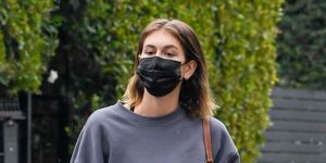 los angeles, ca   january 23 kaia gerber leaves a pilates class on january 23, 2021 in los angeles, california photo by rachpootmegagc images