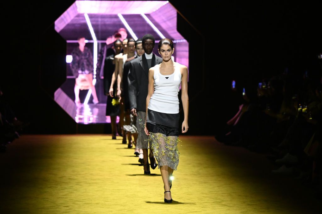 prada runway milan fashion week fallwinter 20222023