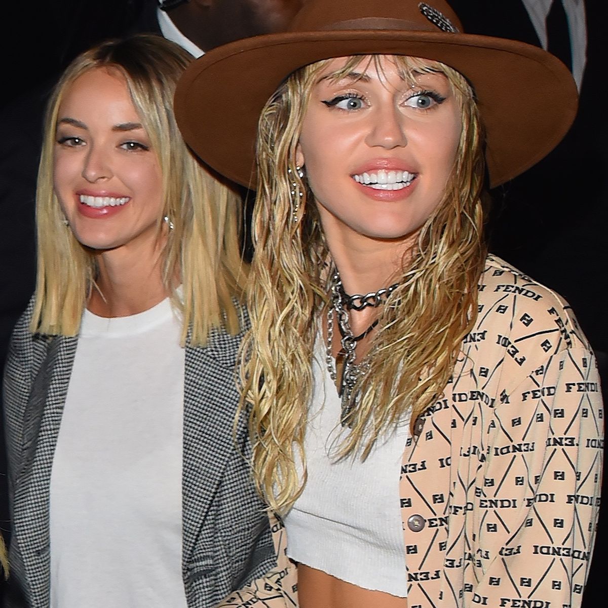 Miley Cyrus and Kaitlynn Carter
