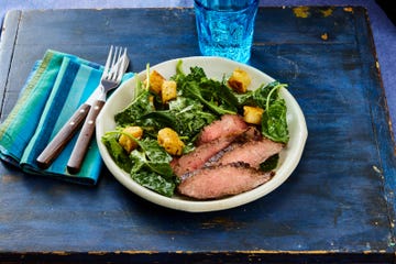 pioneer woman kale caesar salad with steak