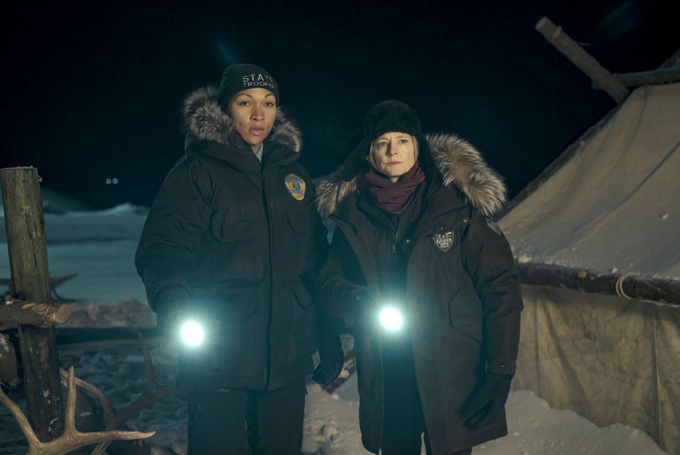 Callie Reese i Jodie Foster w serialu „Nocny detektyw”