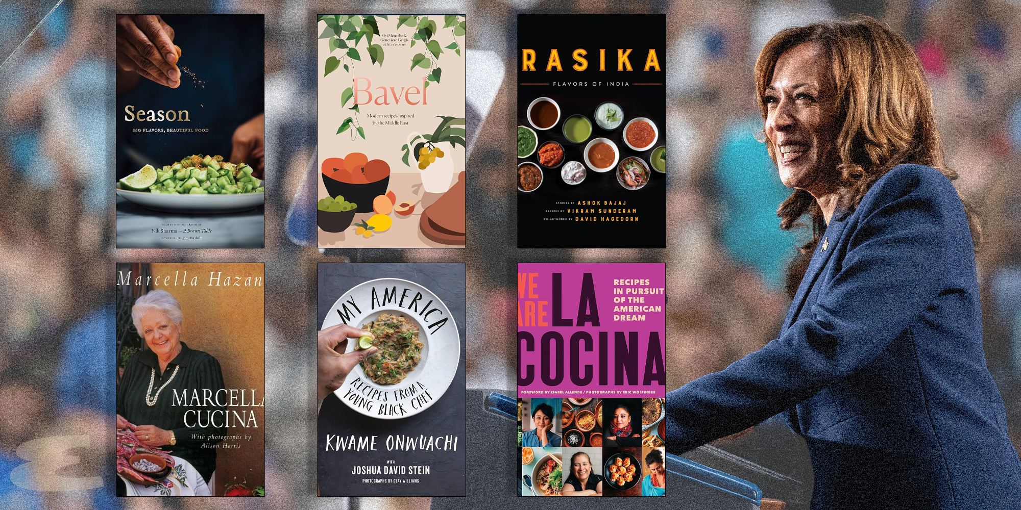 An Entirely Serious Investigation into Kamala Harris's Cookbooks