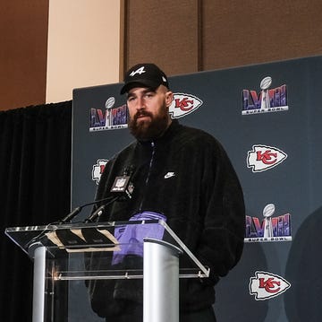 Kansas City Chiefs Media Day - Super Bowl LVIII - Westin Lake Las Vegas Resort and Spa kansas city chiefs media day super bowl lviii westin lake las vegas resort and spa
