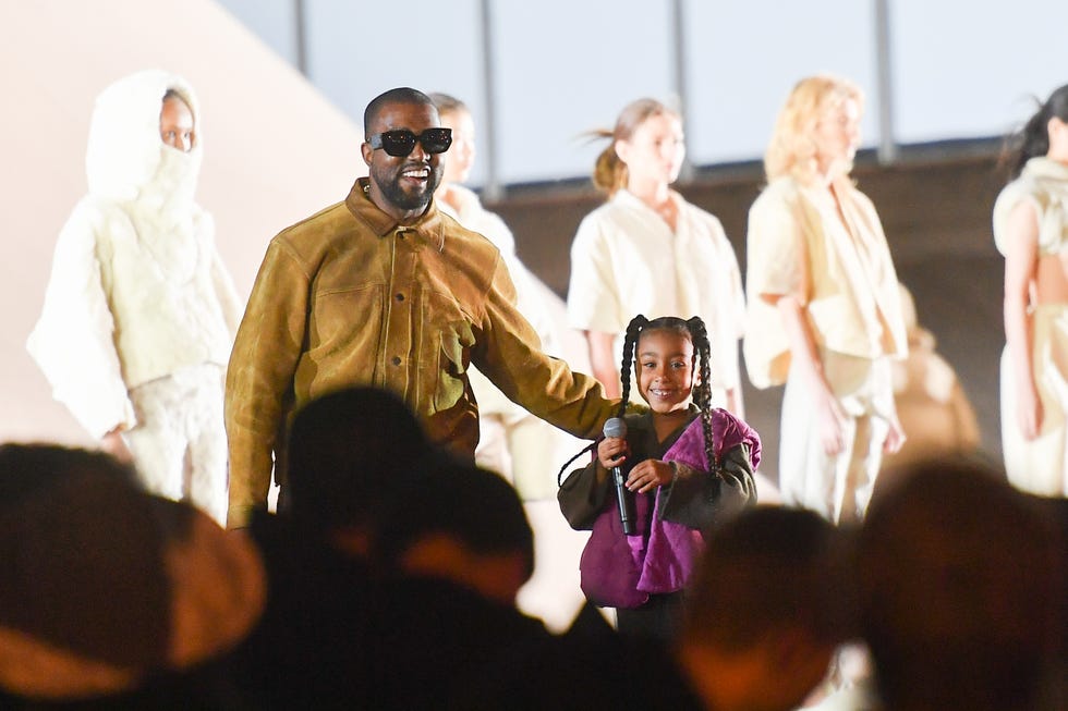 outside view of "yeezy season 8" show   paris fashion week womenswear fallwinter 20202021