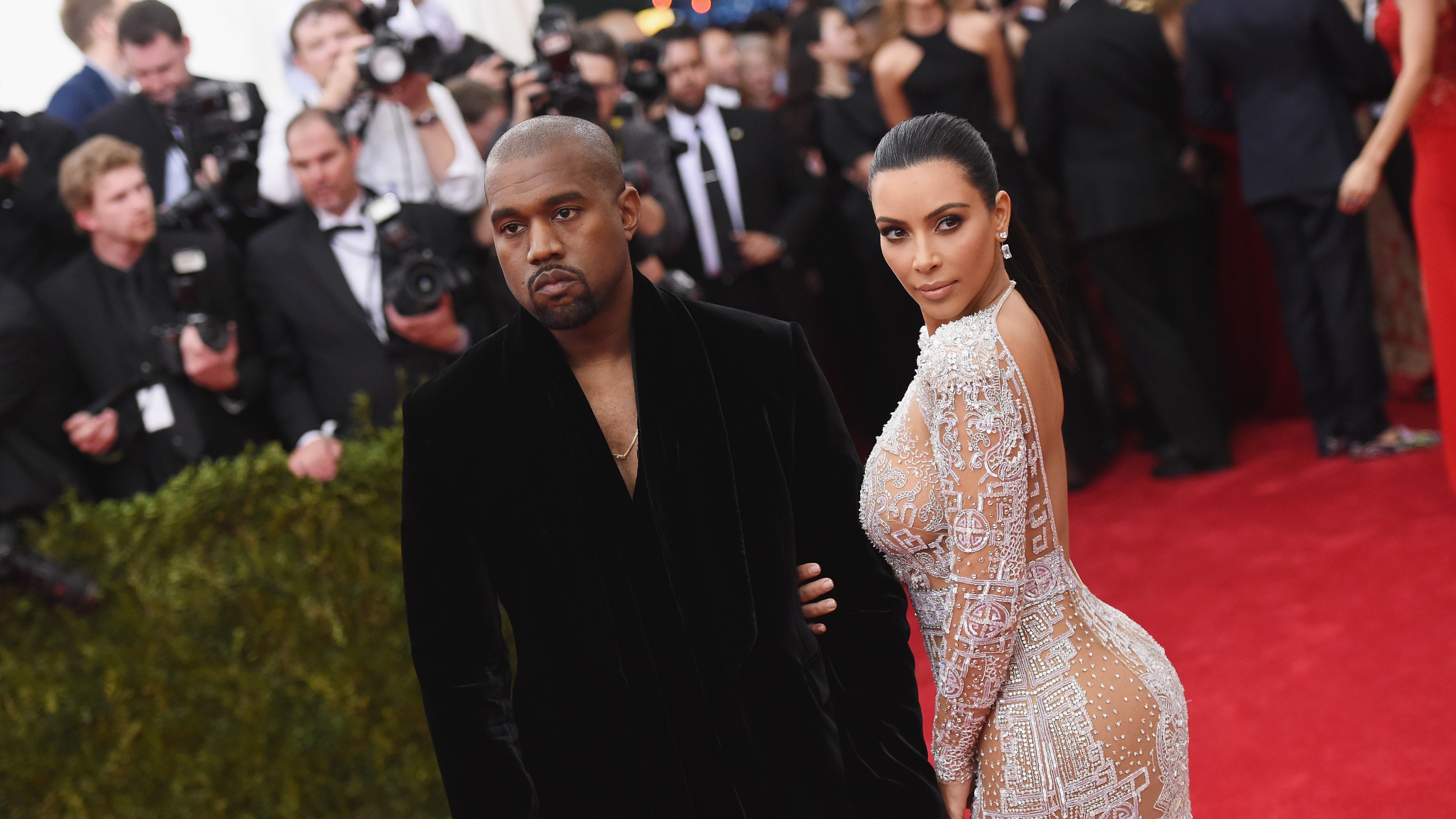Kim Kardashian and Kanye West Couples Style: Pics