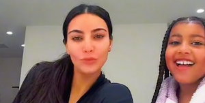 kanye west isn't happy with north west being on tiktok
