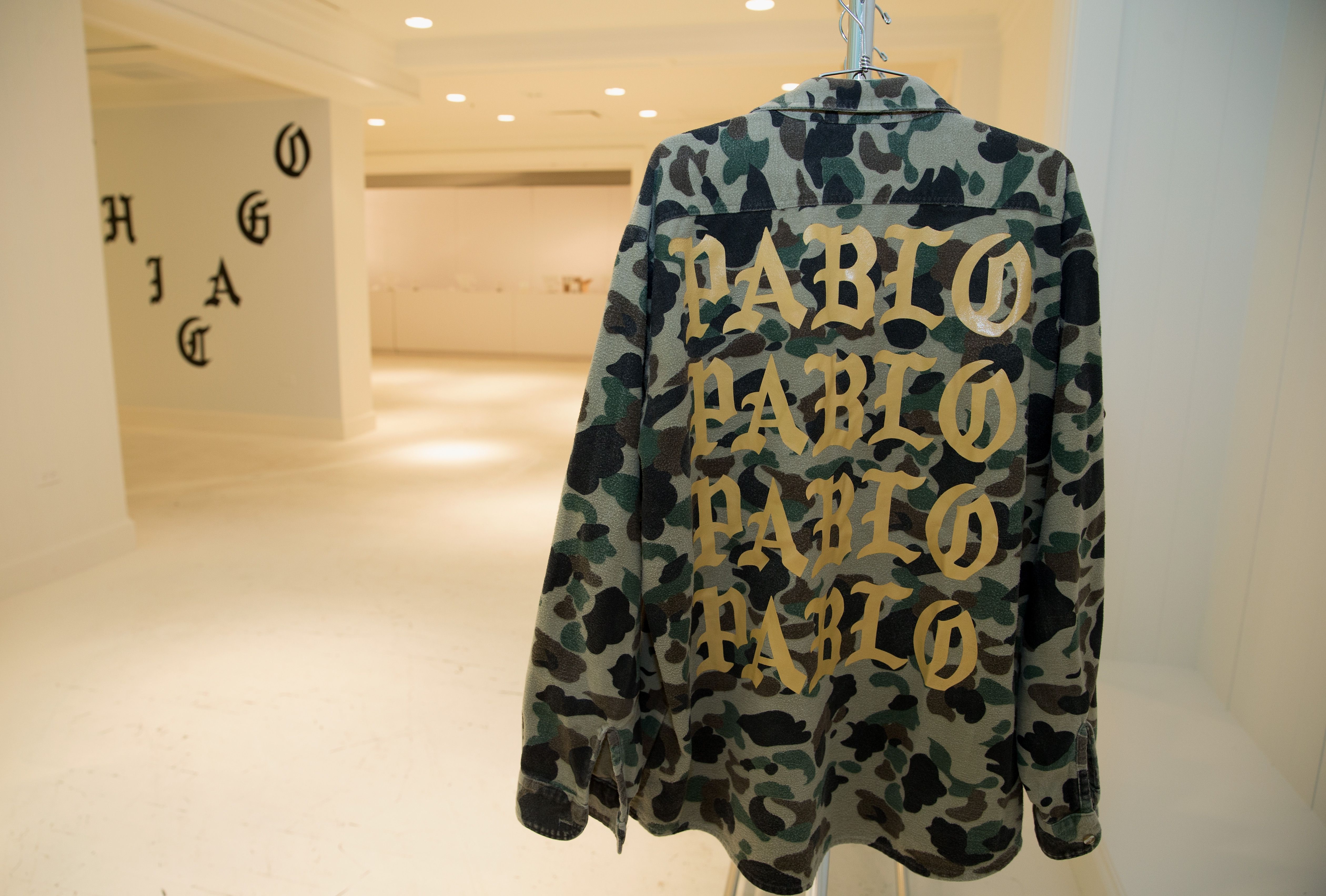 Pablo on sale army jacket