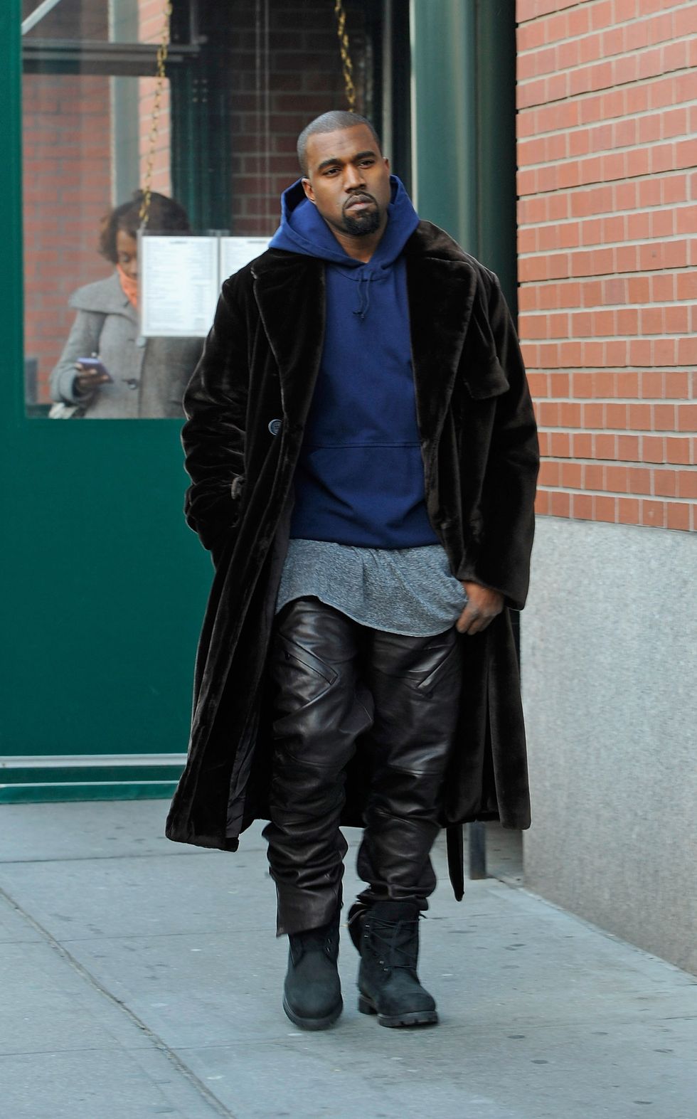 done & done  Mens fur coat, Kanye west, Celebrity sneakers