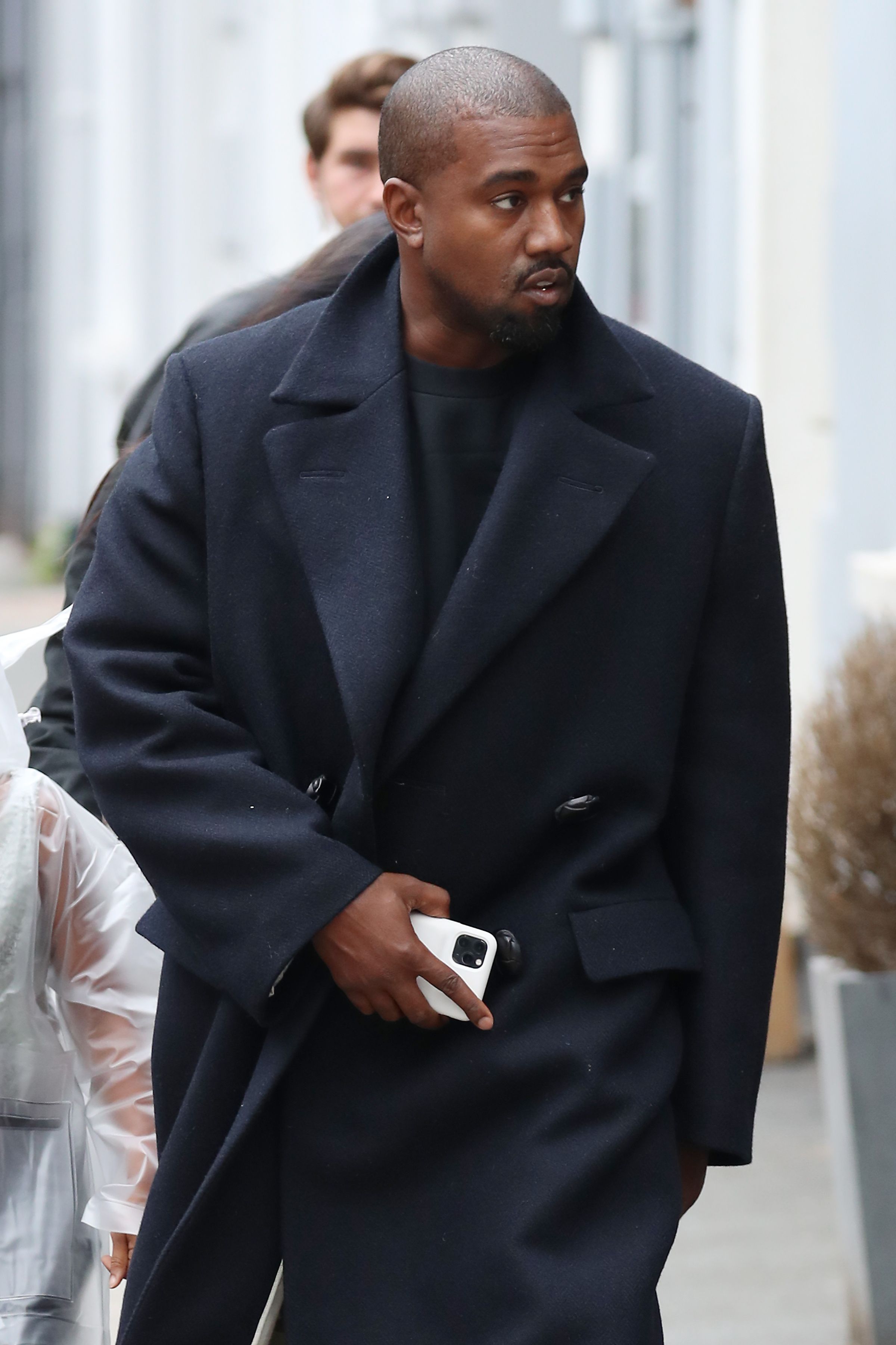 Kanye peacoat hot sale