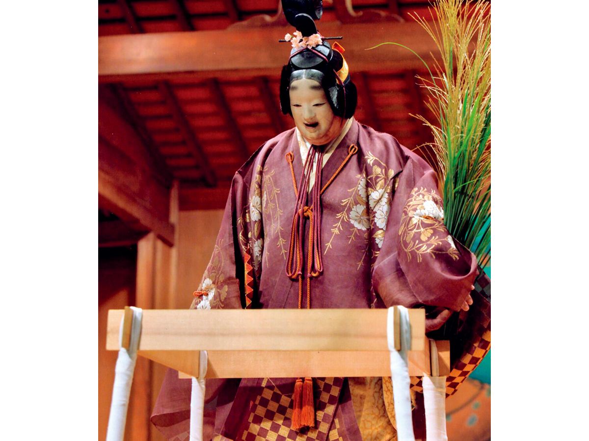 仕舞扇（お稽古用）・二段観世水・緑 | 京都扇子の山武扇舗