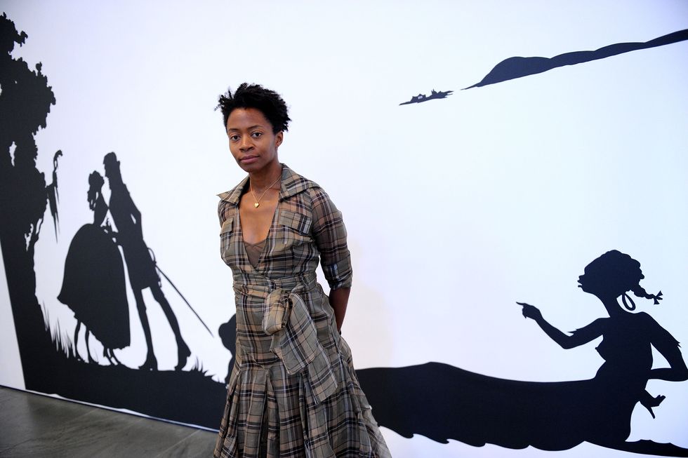 Kara Walker attends the opening reception for the reinstallation of contemporary art from the collection at MOMA on June 29, 2010 in New York, City