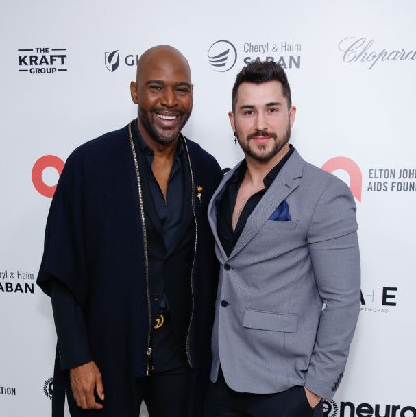 the 31st annual elton john aids foundation academy awards viewing party arrivals