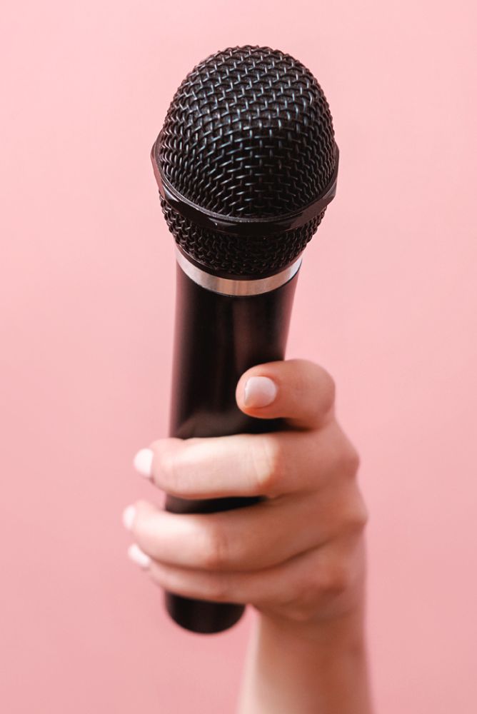 microphone, audio equipment, electronic device, technology, finger, microphone stand, hand, thumb, nail, audio accessory,