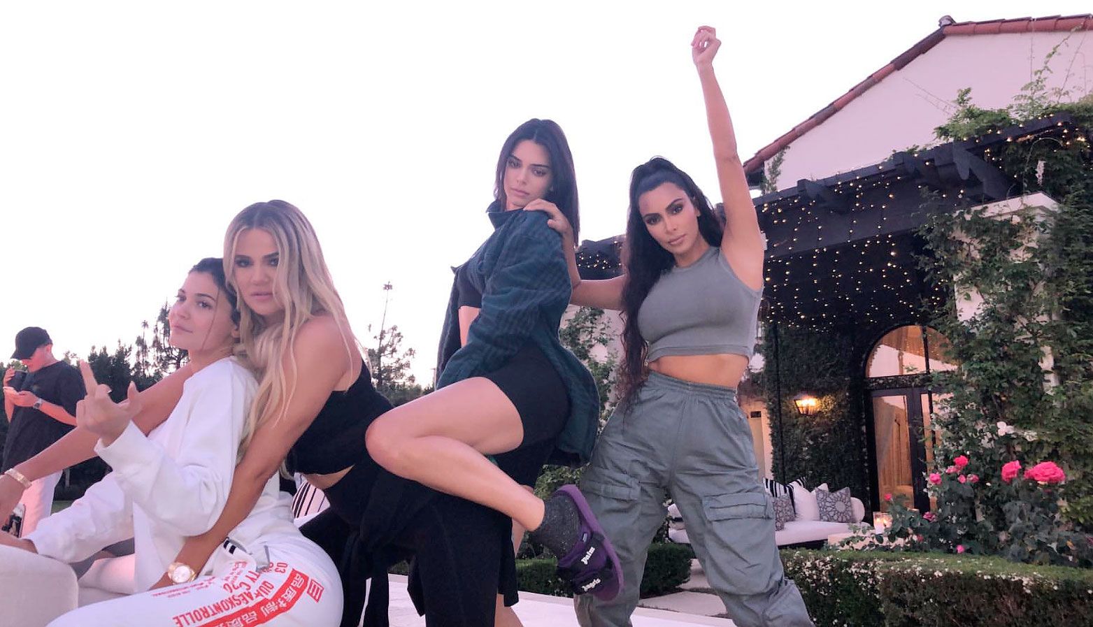 Las Kardashian en el 34 cumpleaños de Khloe