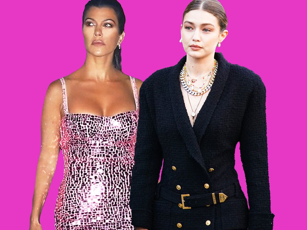Here's Where the Kardashians Get Their '90s Vintage Couture