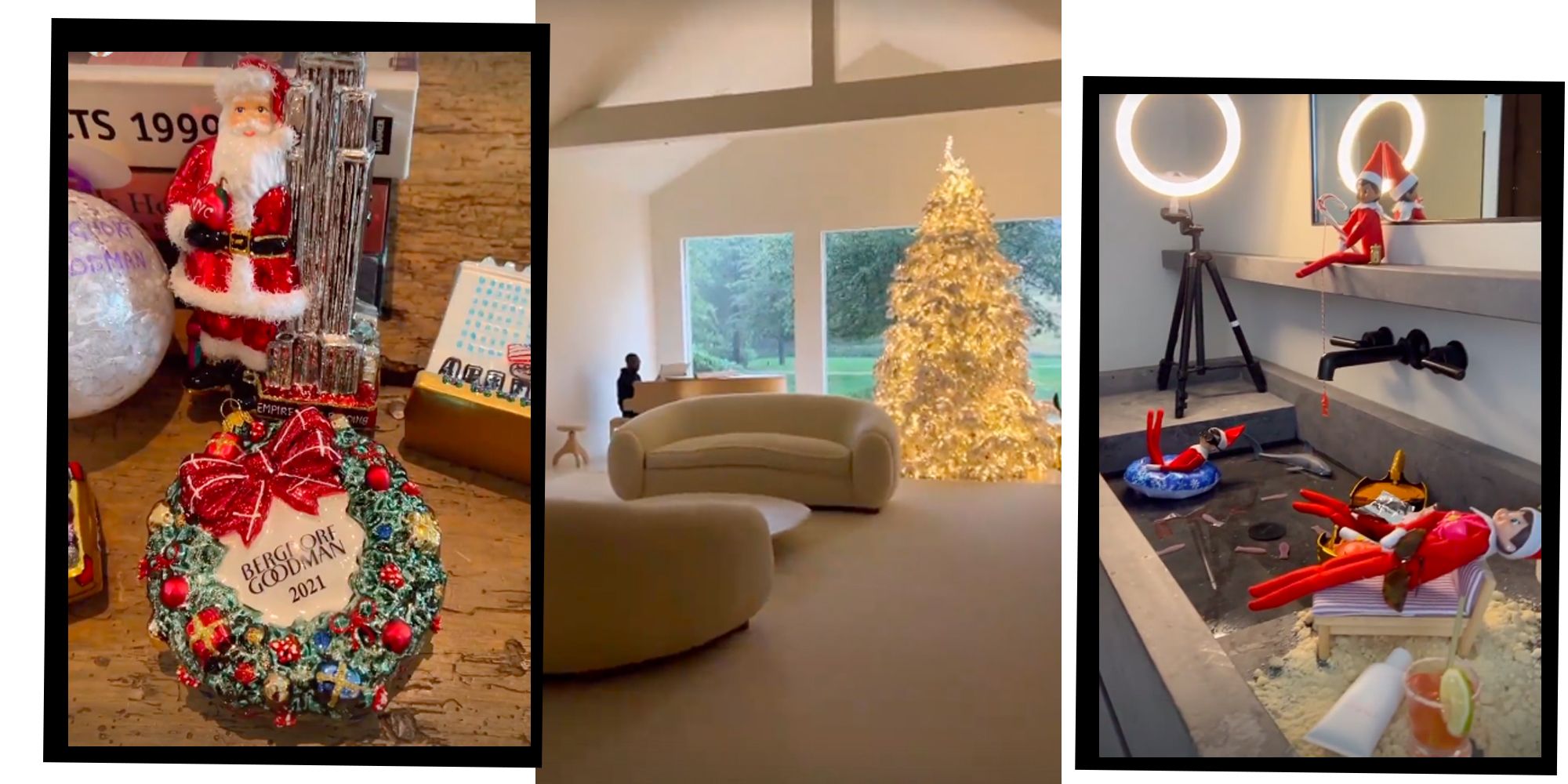Kardashians\' Home Christmas Decorations - Best Interiors