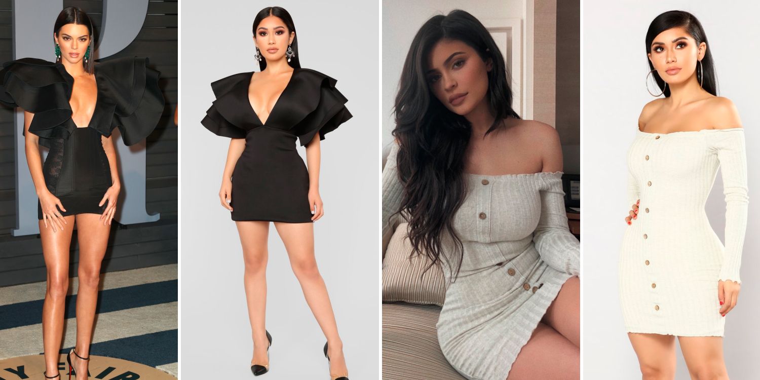 Vestidos de kylie discount jenner en fashion nova