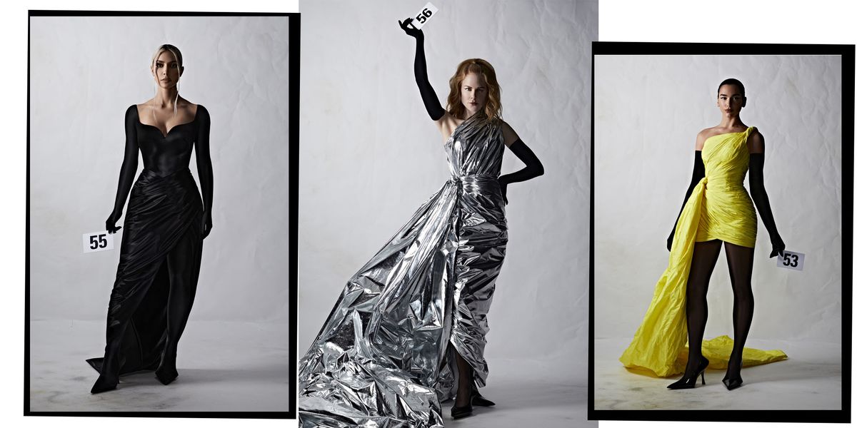 Nicole Kidman walks in Balenciaga show at Paris Fashion Week