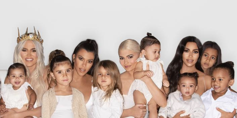 the kardashians family photo shoot