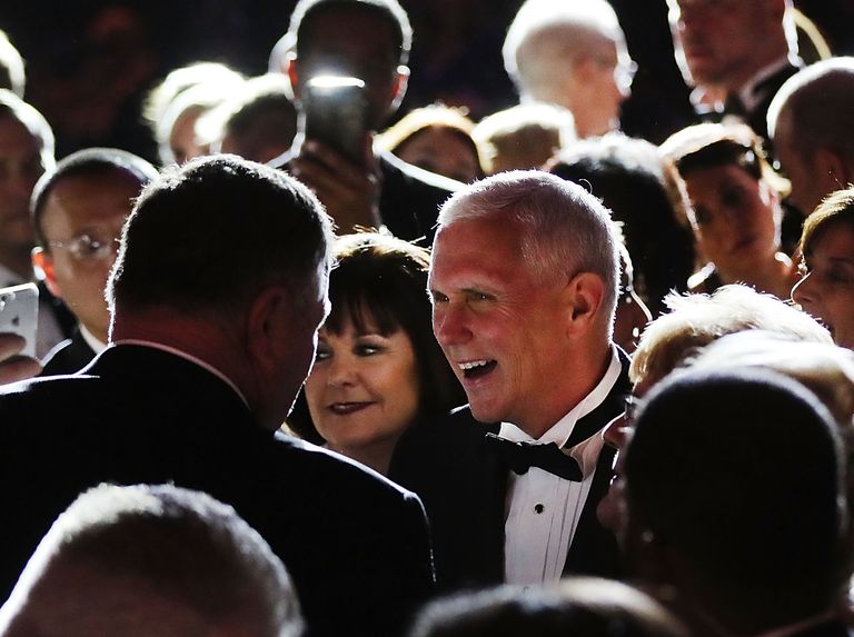 vice president mike pence and second lady karen pence