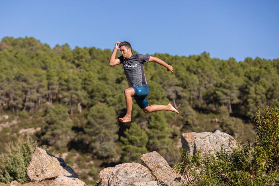 karim el hayani corre el maratón des sables